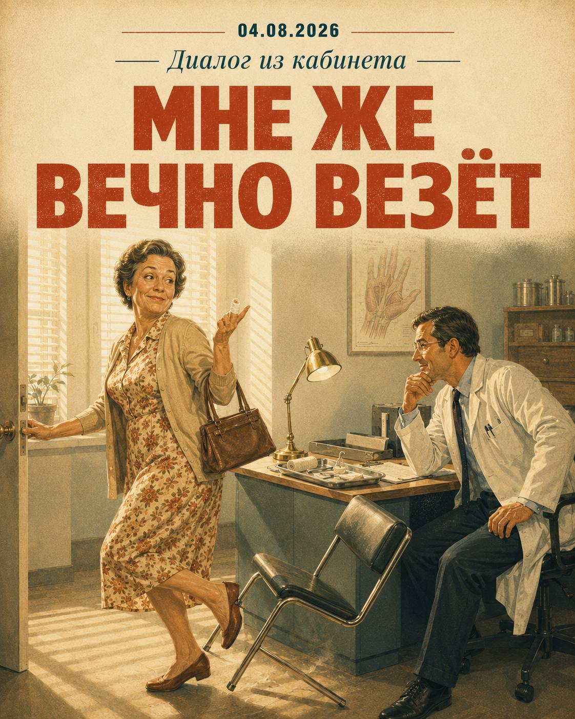 Диалог из кабинета │ Мне же вечно везёт